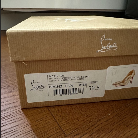 New! Kate 100 metallic leather pumps - Picture 8 of 12